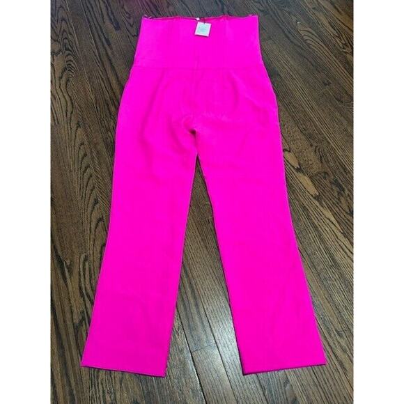 Generation Love Alexis Strapless Crepe Jumpsuit Cropped Magenta Pink Large NEW - Picture 11 of 11